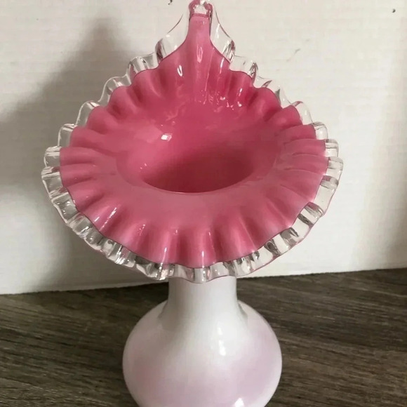 Vintage Fenton Peach Crest Jack in the Pulpit - Picture 2 of 10